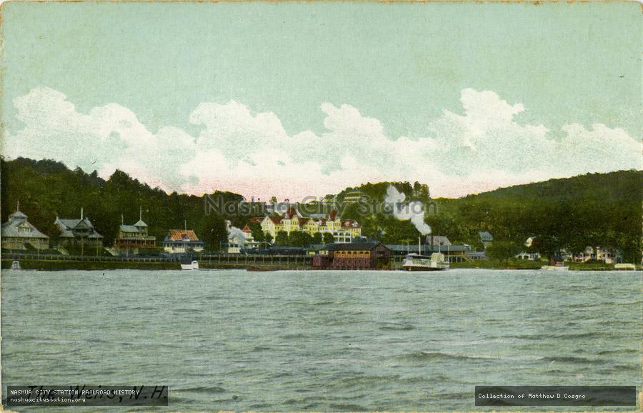 Postcard: The Weirs, New Hampshire